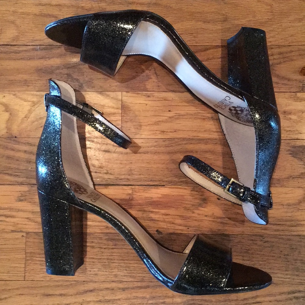 Vince Camuto Block Heels with Strap 8.5